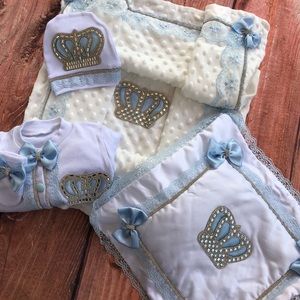 Baby boy take me home outfit